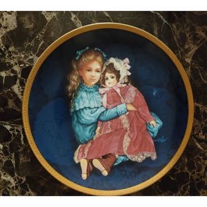 🦩Vintage The Hamilton Collection Sara and Marie by Karen Noles Plate Coll…